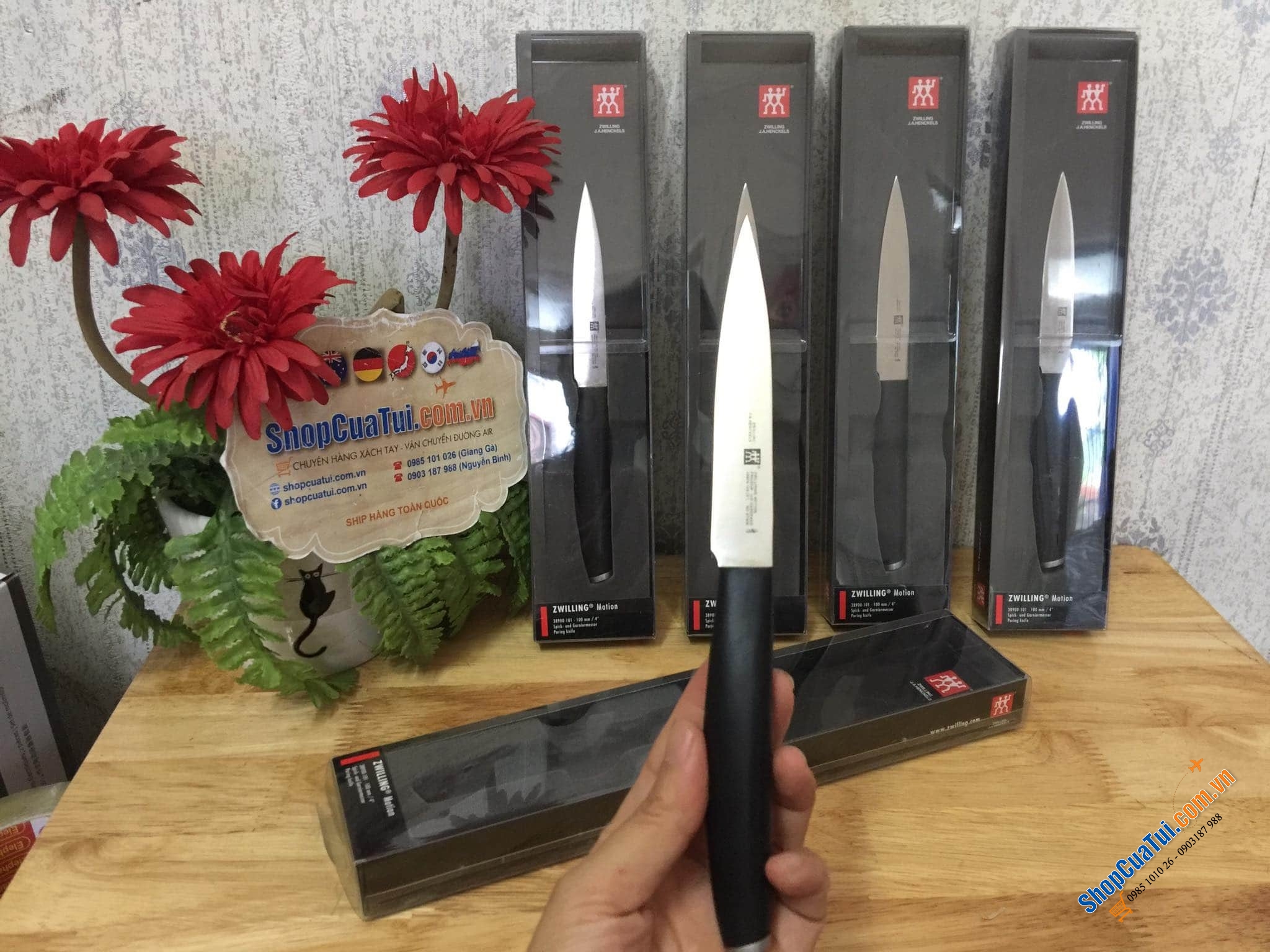 DAO THÁI THỊT RAU ZWILLING MOTION.