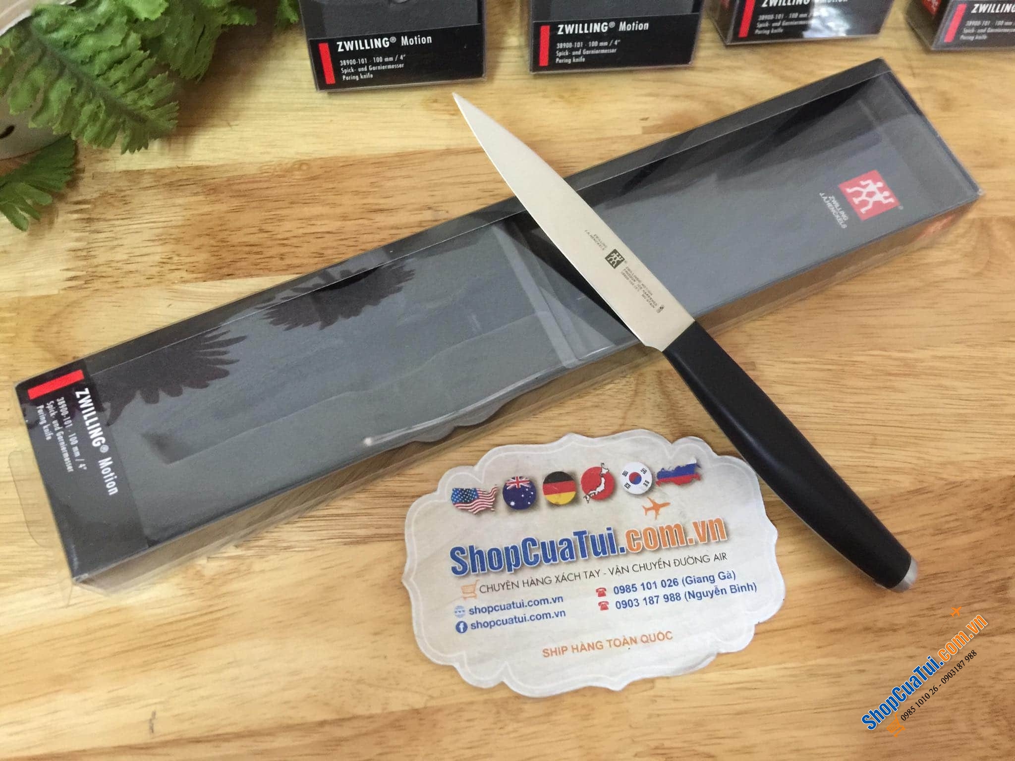 DAO THÁI THỊT RAU ZWILLING MOTION.