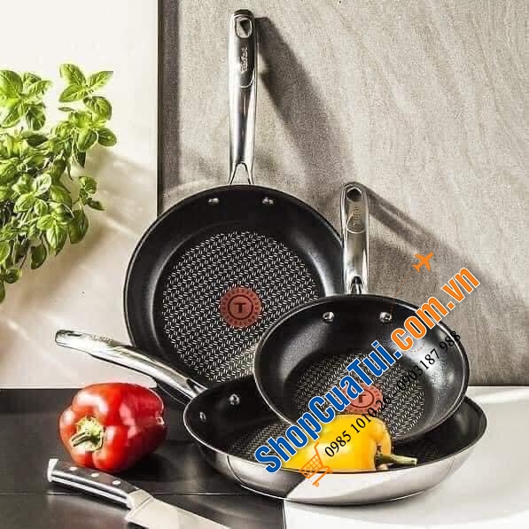 Set 3 chảo  Tefal Duetto 20-24-28cm