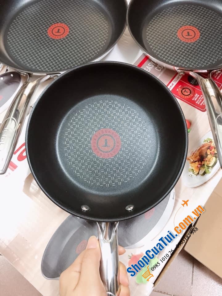 Set 3 chảo  Tefal Duetto 20-24-28cm