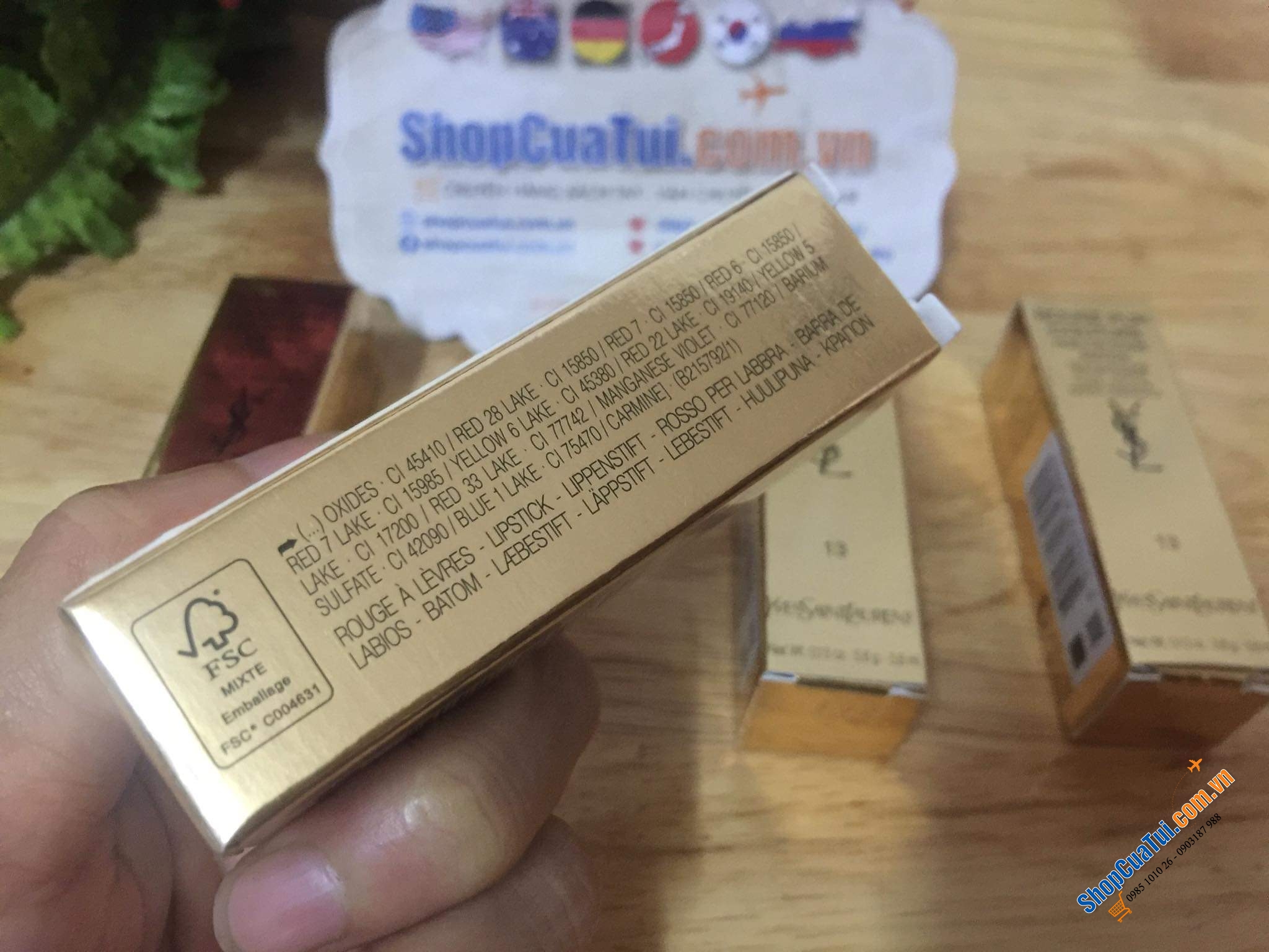 SON YSL ROUGE PUR COUTURE