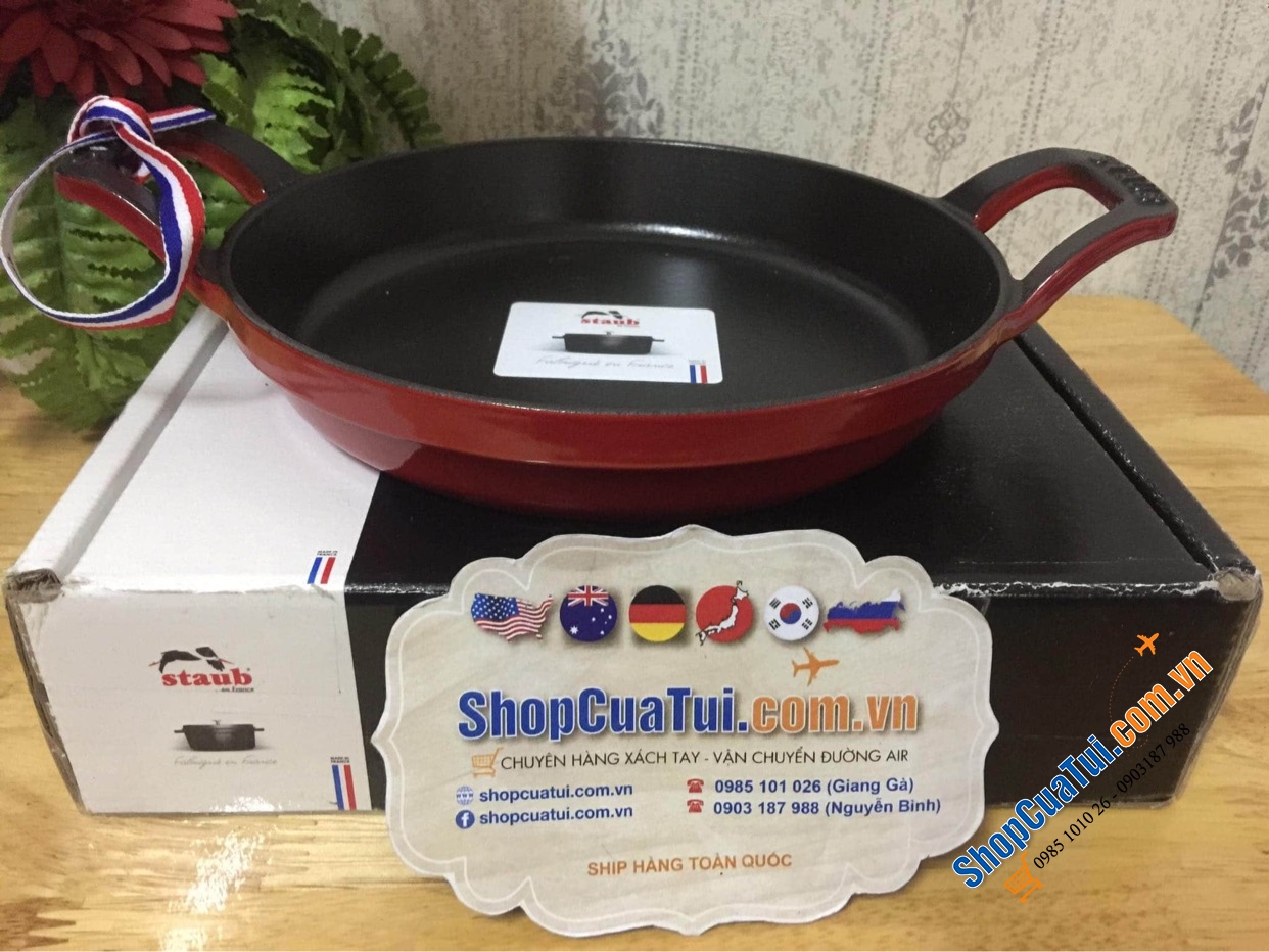 CHẢO STAUB- KHAY NƯỚNG BỎ LÒ 16 CM.