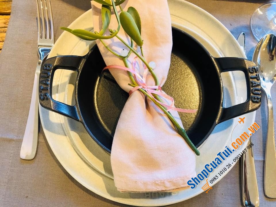 CHẢO STAUB- KHAY NƯỚNG BỎ LÒ 16 CM.