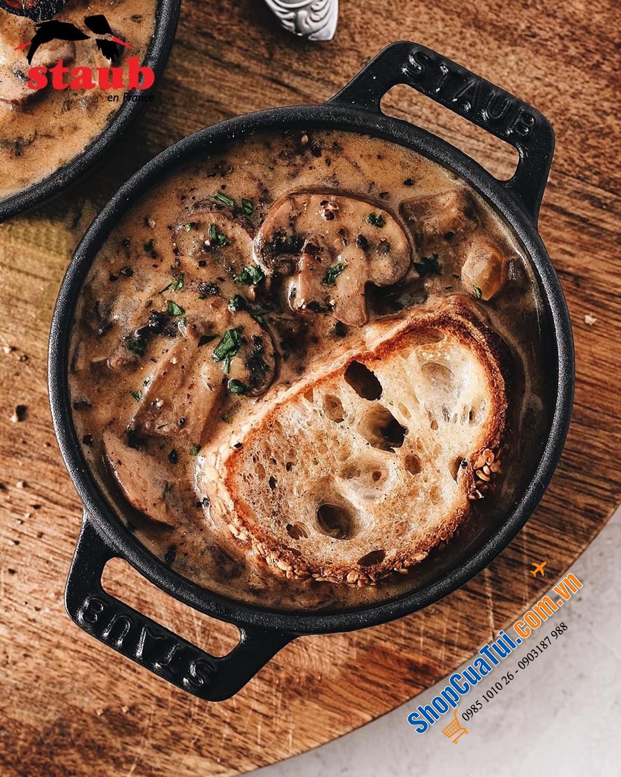 CHẢO STAUB- KHAY NƯỚNG BỎ LÒ 16 CM.