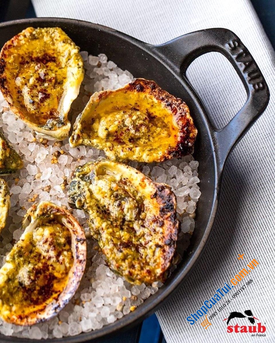 CHẢO STAUB- KHAY NƯỚNG BỎ LÒ 16 CM.
