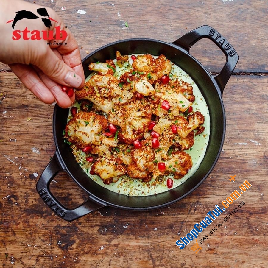 CHẢO STAUB- KHAY NƯỚNG BỎ LÒ 16 CM.