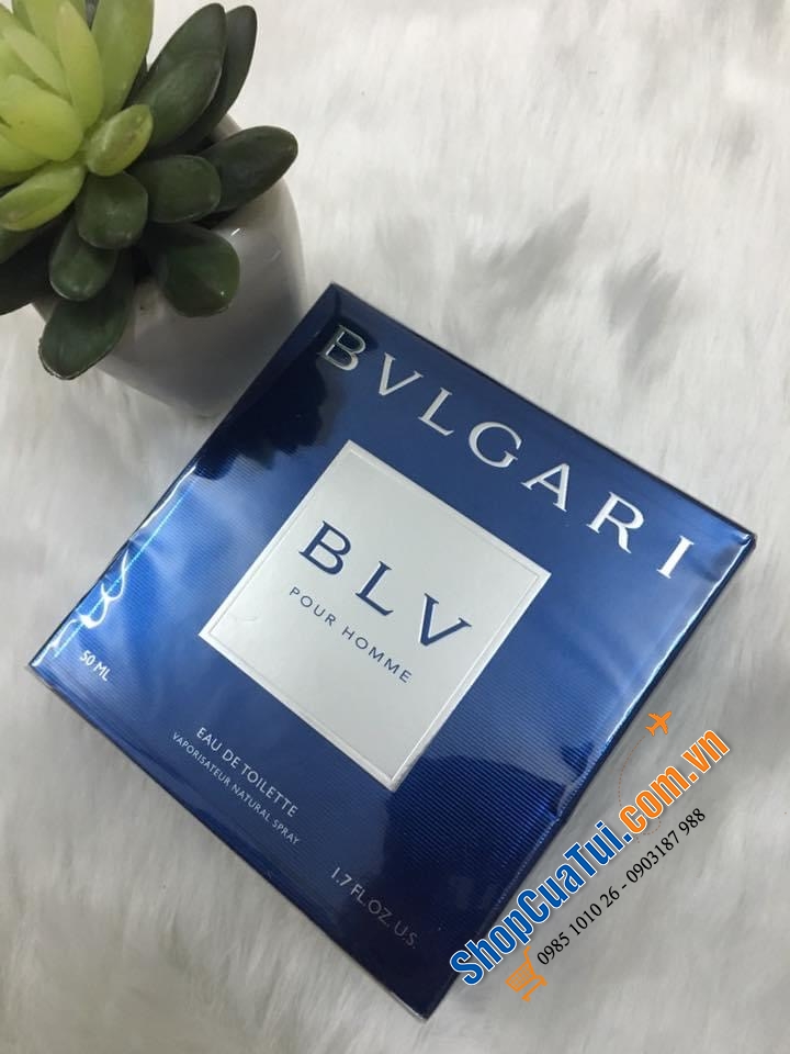 Nước hoa dành cho nam giới Bvlgari BLV Pour Homme Eau de Toilette 50ml Spray