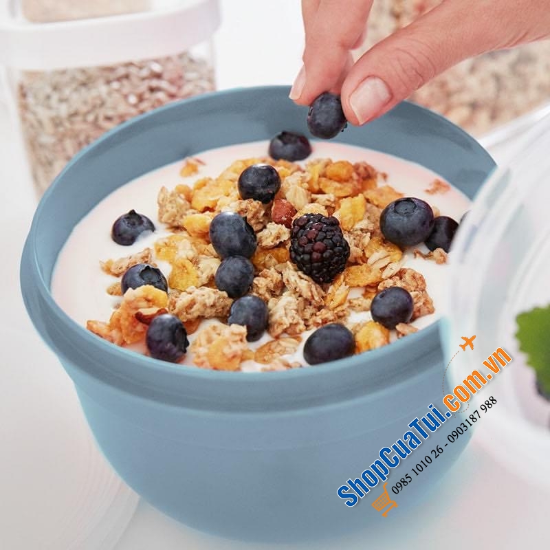 Set đựng thực phẩm Emsa Super line 3 món - MADE IN GERMANY