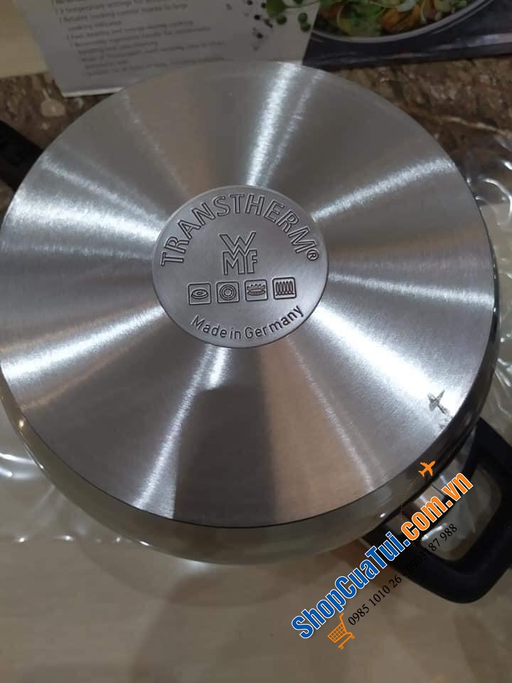 Nồi áp suất WMF Perfect Premium 4,5 lít - Made in Germany. Hàng xịn sò cực kỳ bóng đẹp và chắc chắn