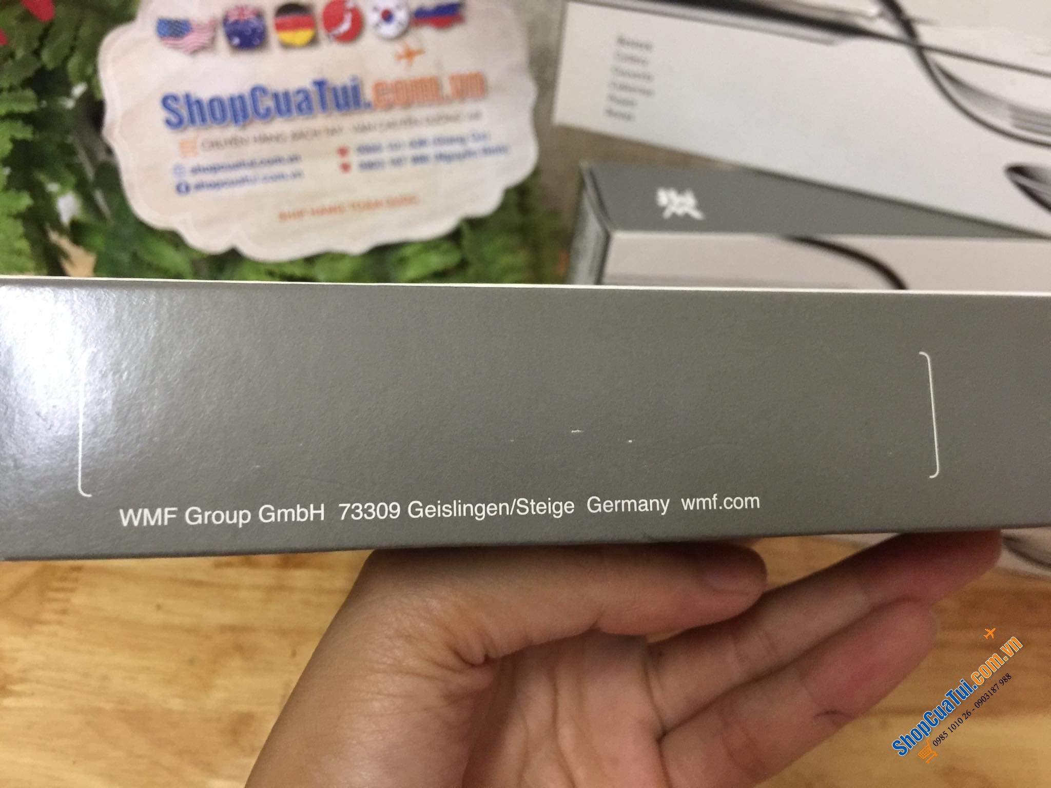 SET 6 THÌA CÁN DÀI WMF 21 cm.