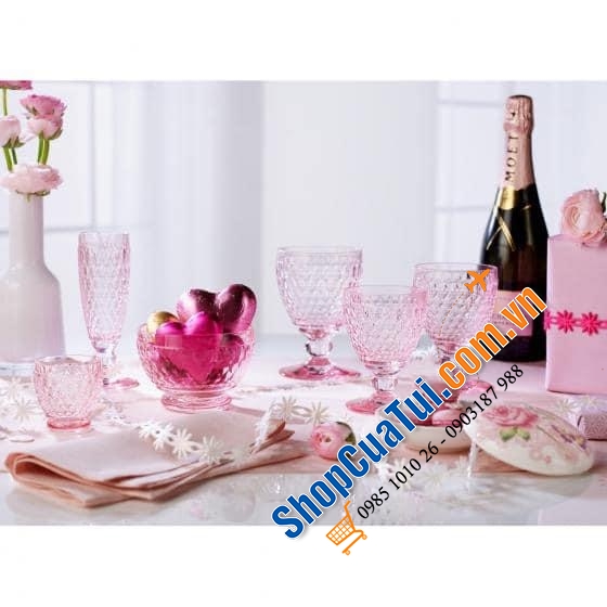 HỘP ĐỰNG ĐỒ TRANG SỨC - HẠT NGŨ CỐC - BÁNH QUY NHỎ VILLEROY BOCH ROSE COTTAGE.