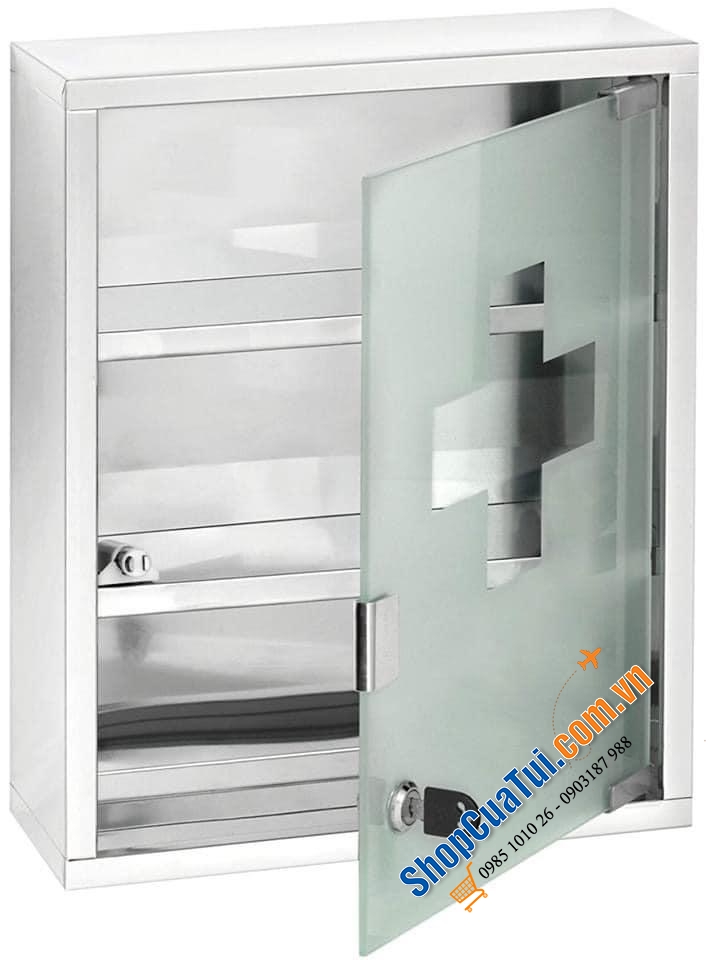 TỦ THUỐC GIA ĐÌNH WENKO CỬA KÍNH.