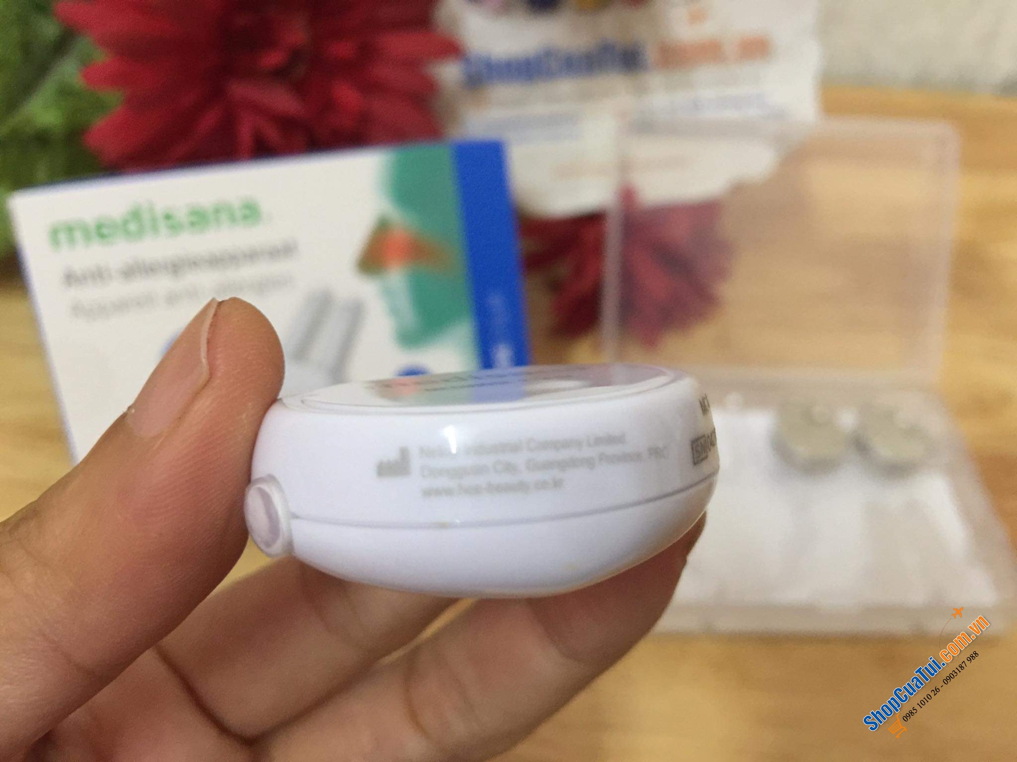 MÁY TRỊ VIÊM MŨI DỊ ỨNG - VIÊM XOANG MEDISANA MEDINOSE 2 SLIM.