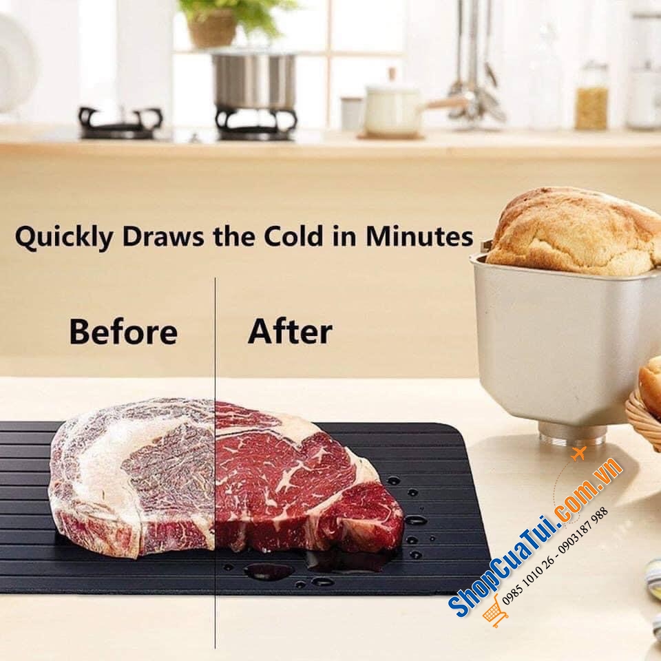 THỚT RÃ ĐÔNG GEMITTO KÈM KHAY HỨNG NƯỚC