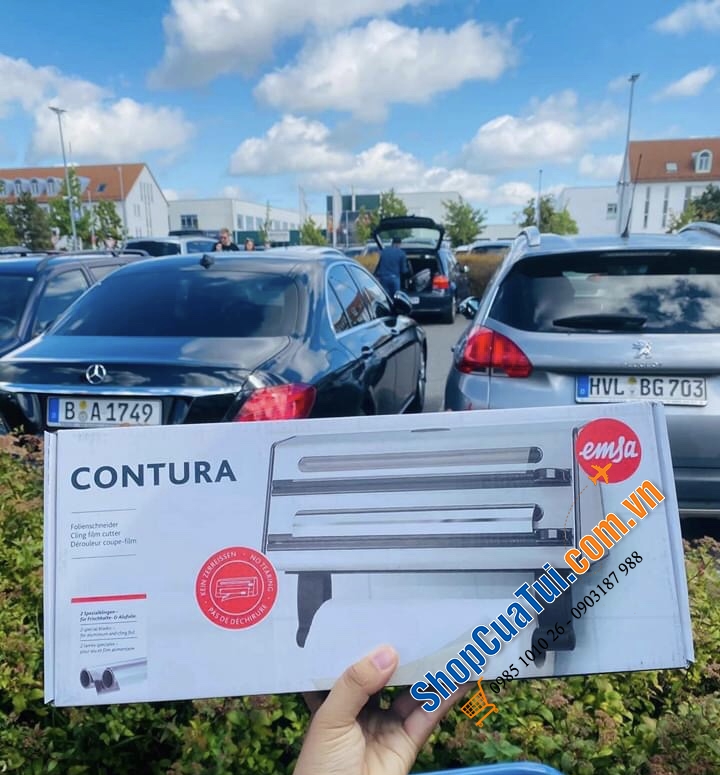 GIÁ TREO, LỐC ĐỰNG GIẤY EMSA CONTURA 3 IN 1.