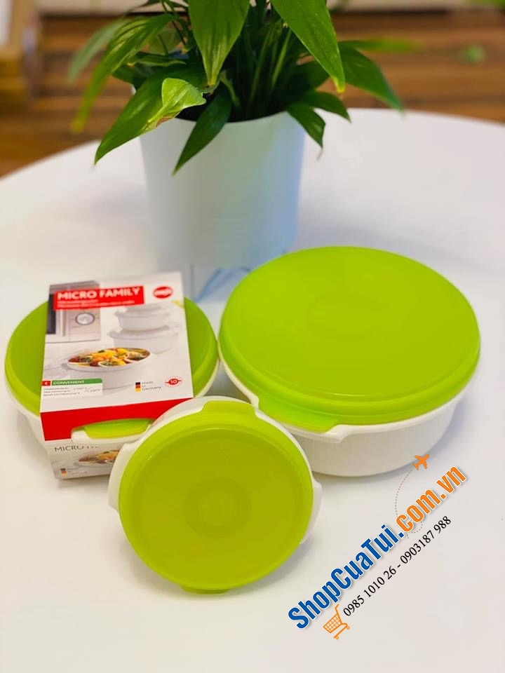 SET 3 Âu EMSA FAMILY - MADE IN GERMANY.