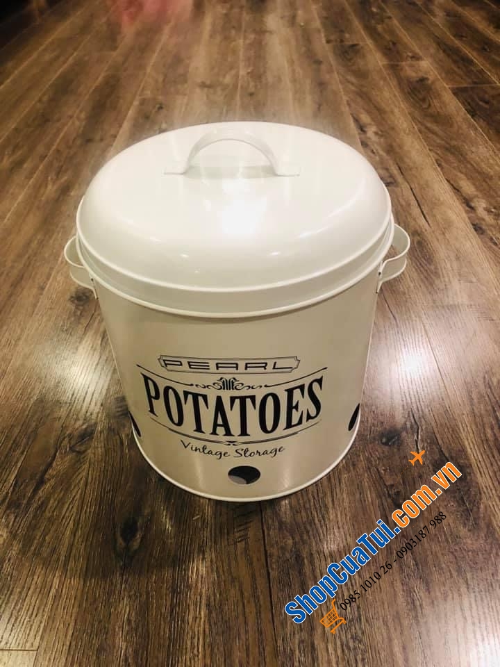 SET 3 HŨ LƯU TRỮ KHOAI TÂY, CÀ RỐT, HÀNH KHÔ PEARL.