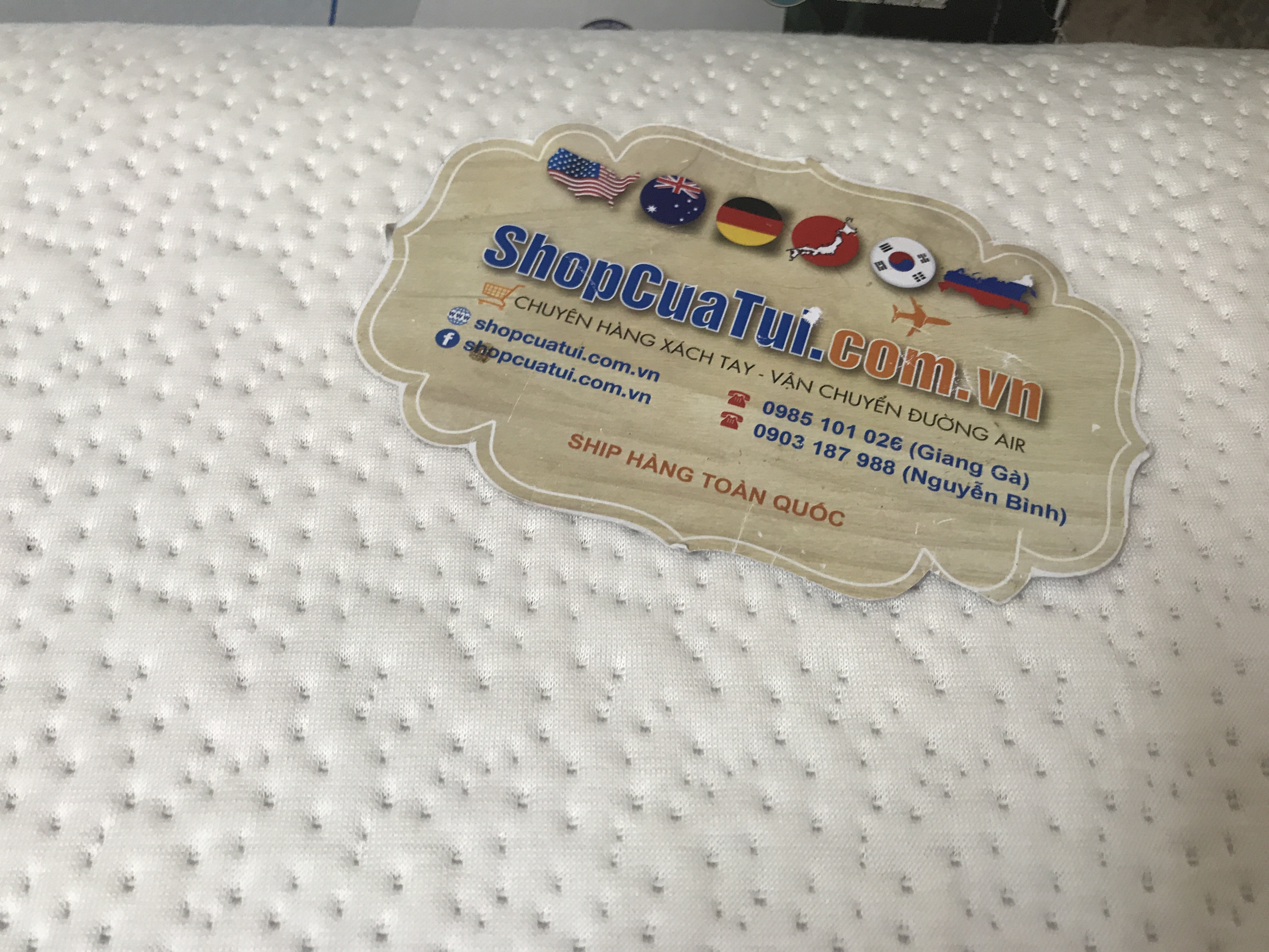 Gối Dreamzie Memory Foam Pillow - chống thoái hoá đốt sống cổ - hàng nội địa Đức - MADE IN EUROPE.