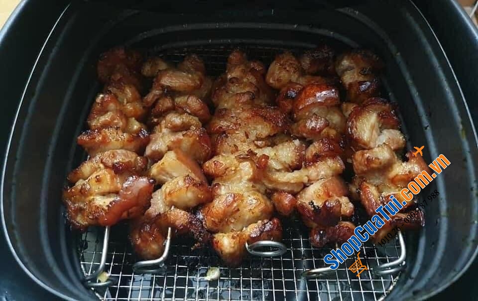 NỒI CHIÊN KHÔNG DẦU PHILIPS HD 9261 với 1,2kg thực phẩm công suất 1900w