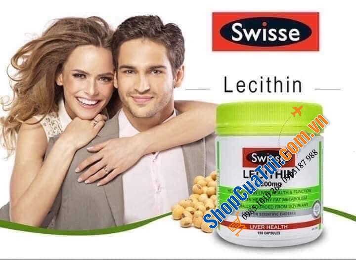 MẦM ĐẬU NÀNH ÚC Swisse Ultiboost Lecithin 1200mg 300 VIÊN