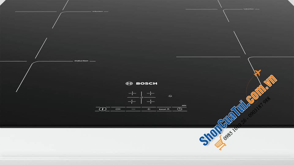 Bếp từ 4 vùng nấu Bosch PUE611BB1E.