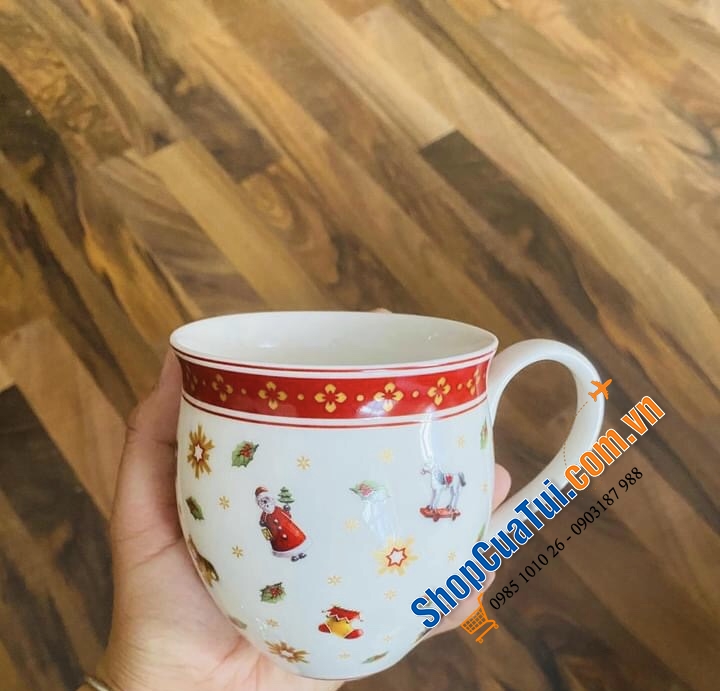 BỘ ĐĨA BÁT CỐC NOEL VILLEROY BOCH CHO 2 NGƯỜI.