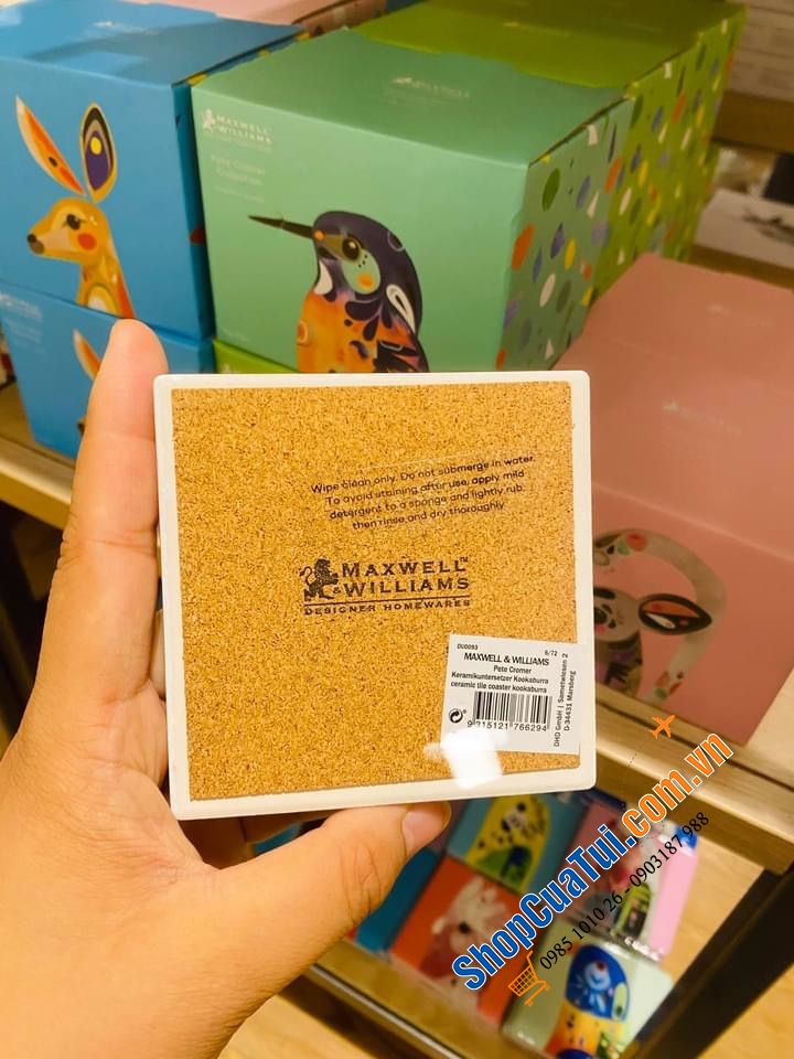 LÓT NỒI VÀ LÓT CỐC GỐM MAXWELL WILLIAMS.