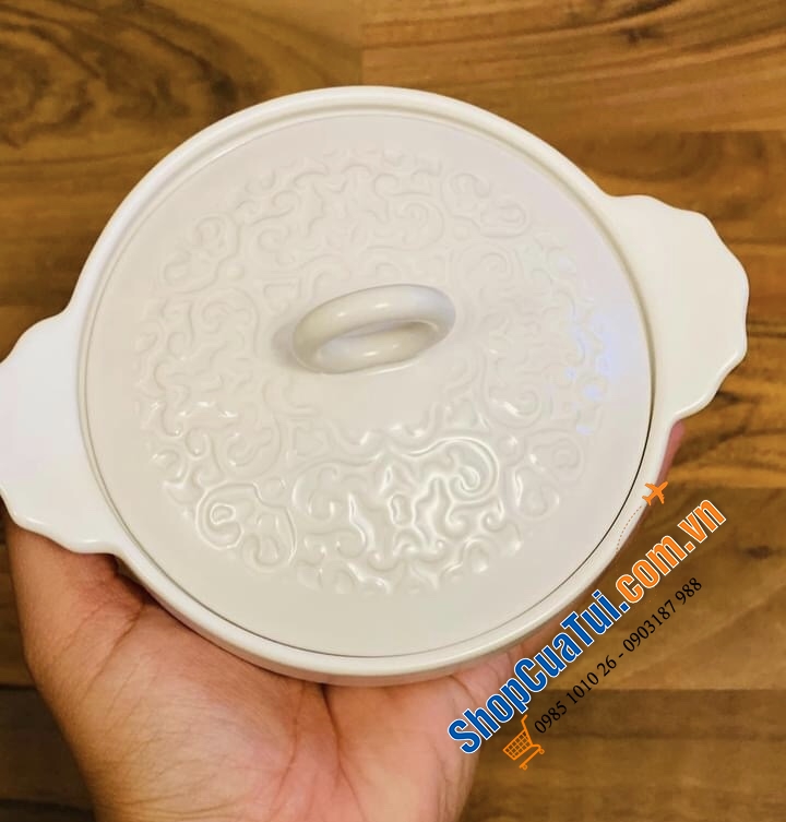 NỒI GỐM SỨ MINI ALESSI ITALY.