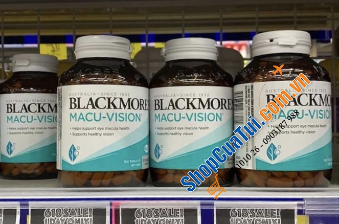 Blackmores Macu Vision 150 Tablets - Viên uống bổ mắt cao cấp