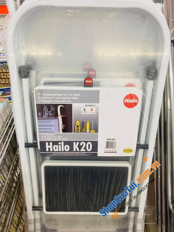 THANG 2 TẦNG HAILO CÓ TAY VỊN MÀU TRẮNG!