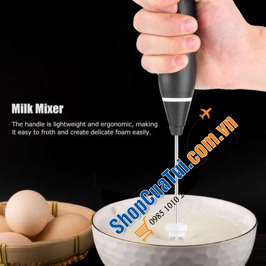 MÁY ĐÁNH BỌT CÀ PHÊ CHẠY PIN NHỎ GỌN CASO GERMANY.