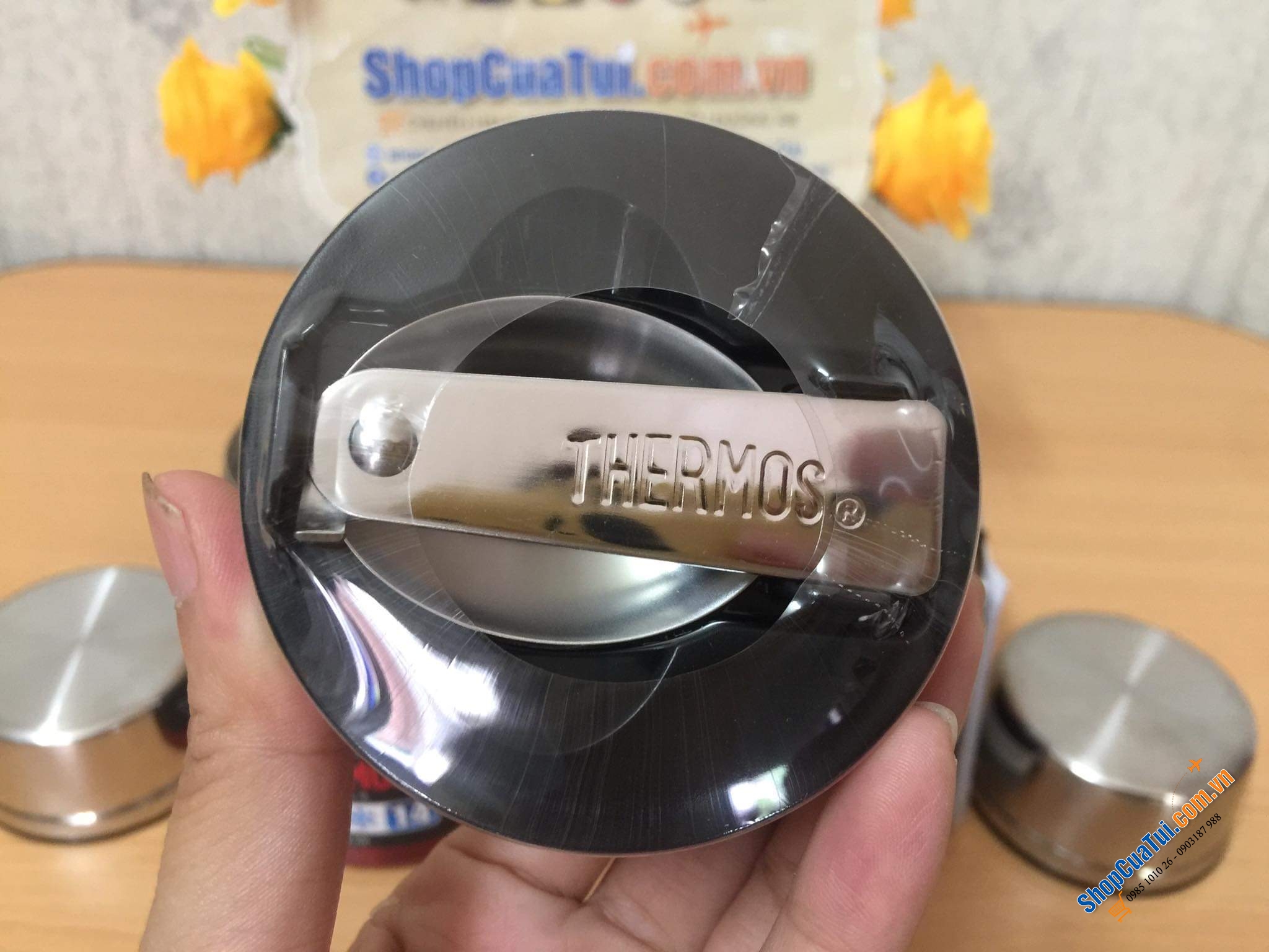 Cặp lồng nhỏ -  Hộp đựng thức ăn giữ nhiệt Thermos Stainless King Food - Dùng mang đồ ăn đi làm/đi picnic. - 470ml