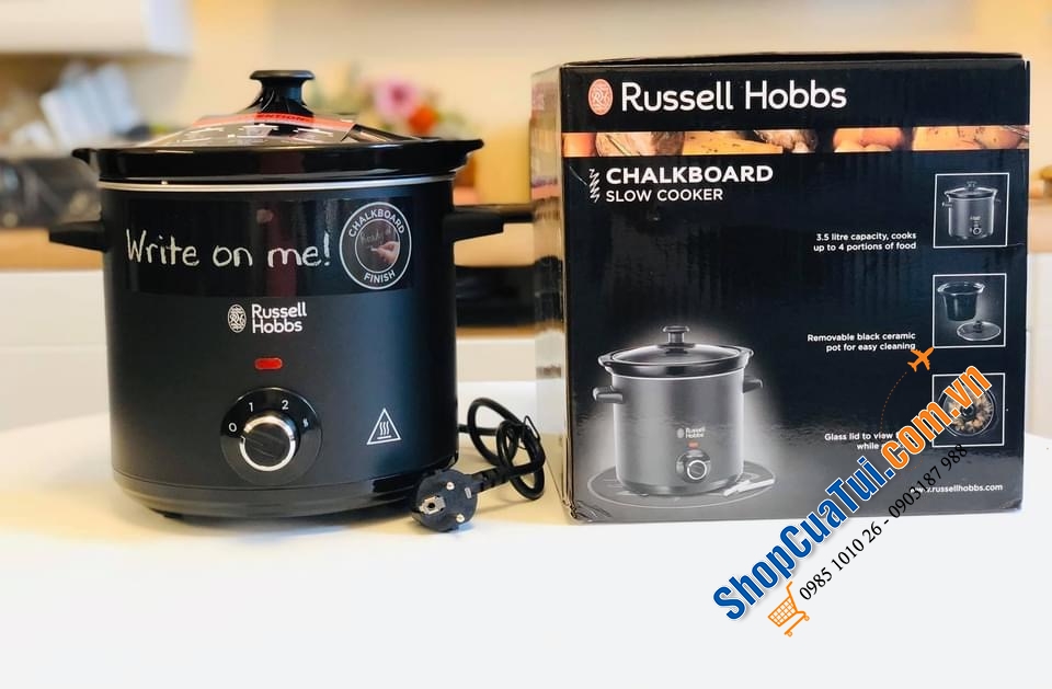 NỒI NẤU CHẬM RUSSELL HOBBS 3,5 LIT - CHALKBOARD.