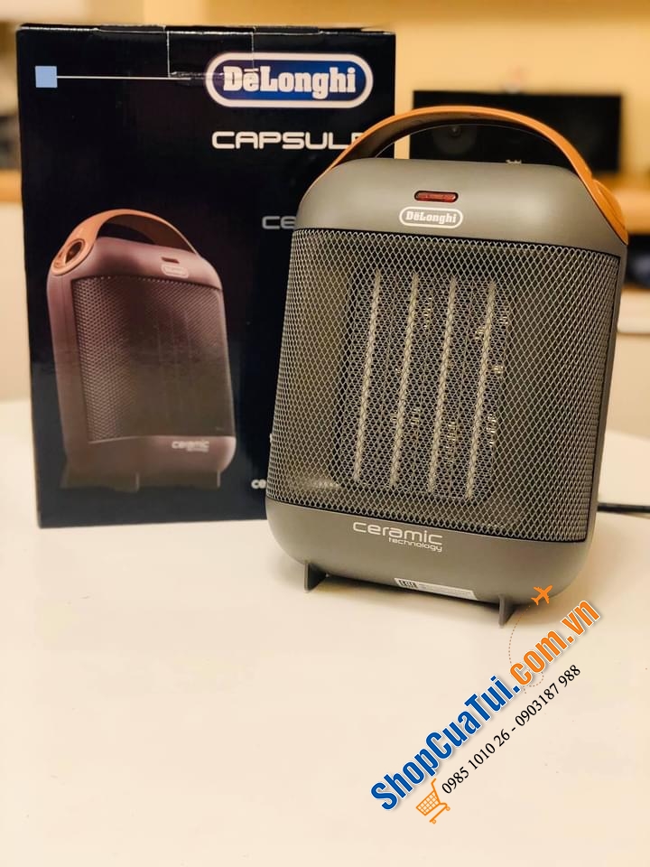 Quạt sưởi DelongHi HFX30C18 cho phòng 55 mét vuông