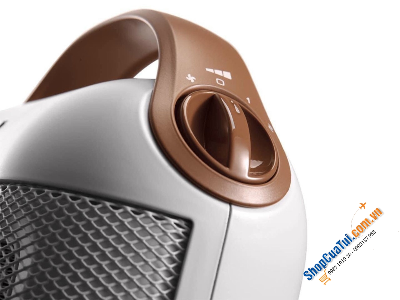 Quạt sưởi DelongHi HFX30C18 cho phòng 55 mét vuông