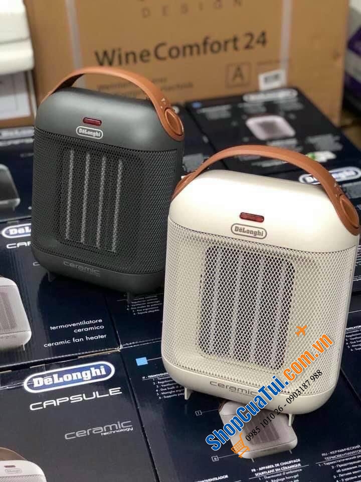 Quạt sưởi DelongHi HFX30C18 cho phòng 55 mét vuông