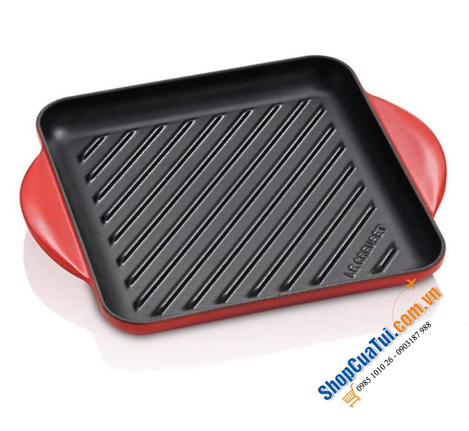 CHẢO - KHAY NƯỚNG LE CREUSET 32x22x3 cm.