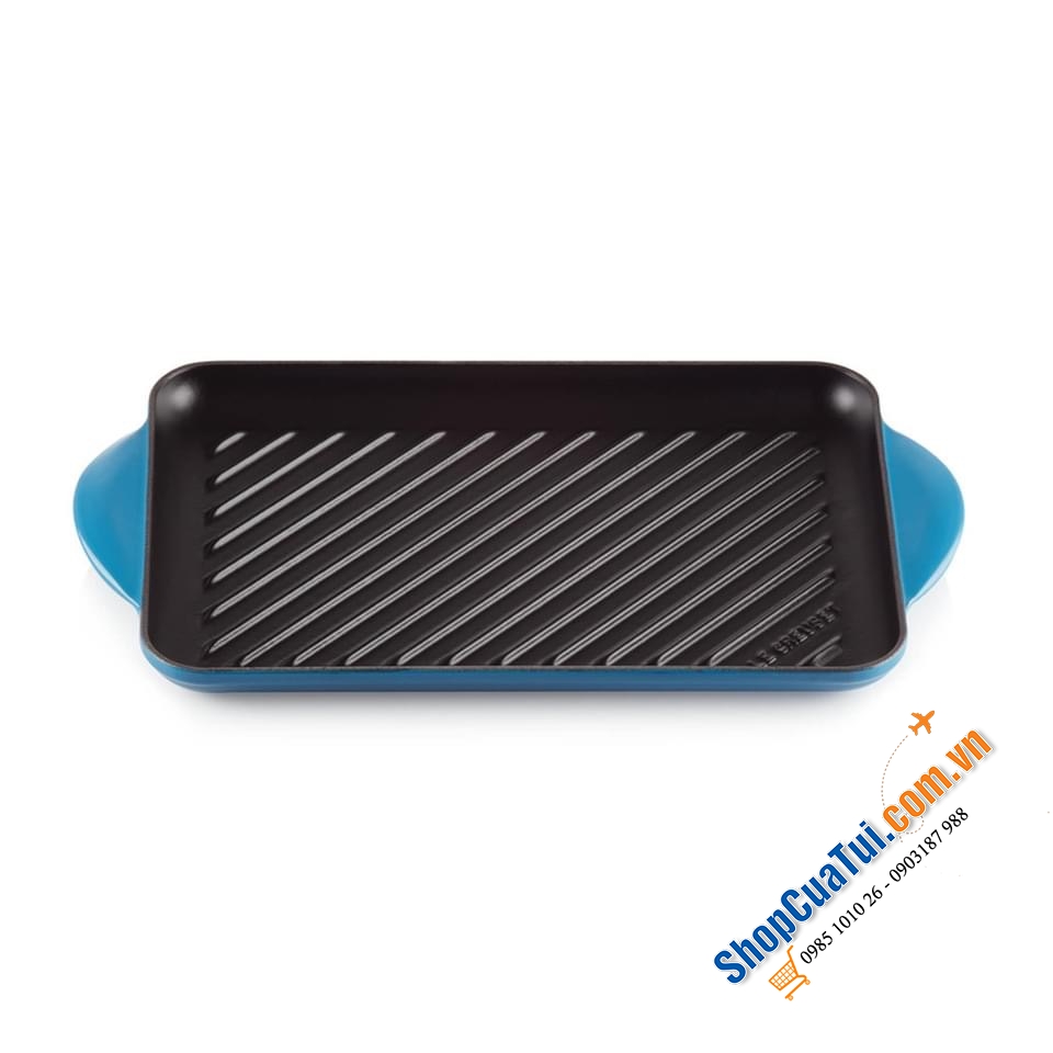 CHẢO - KHAY NƯỚNG LE CREUSET 32x22x3 cm.