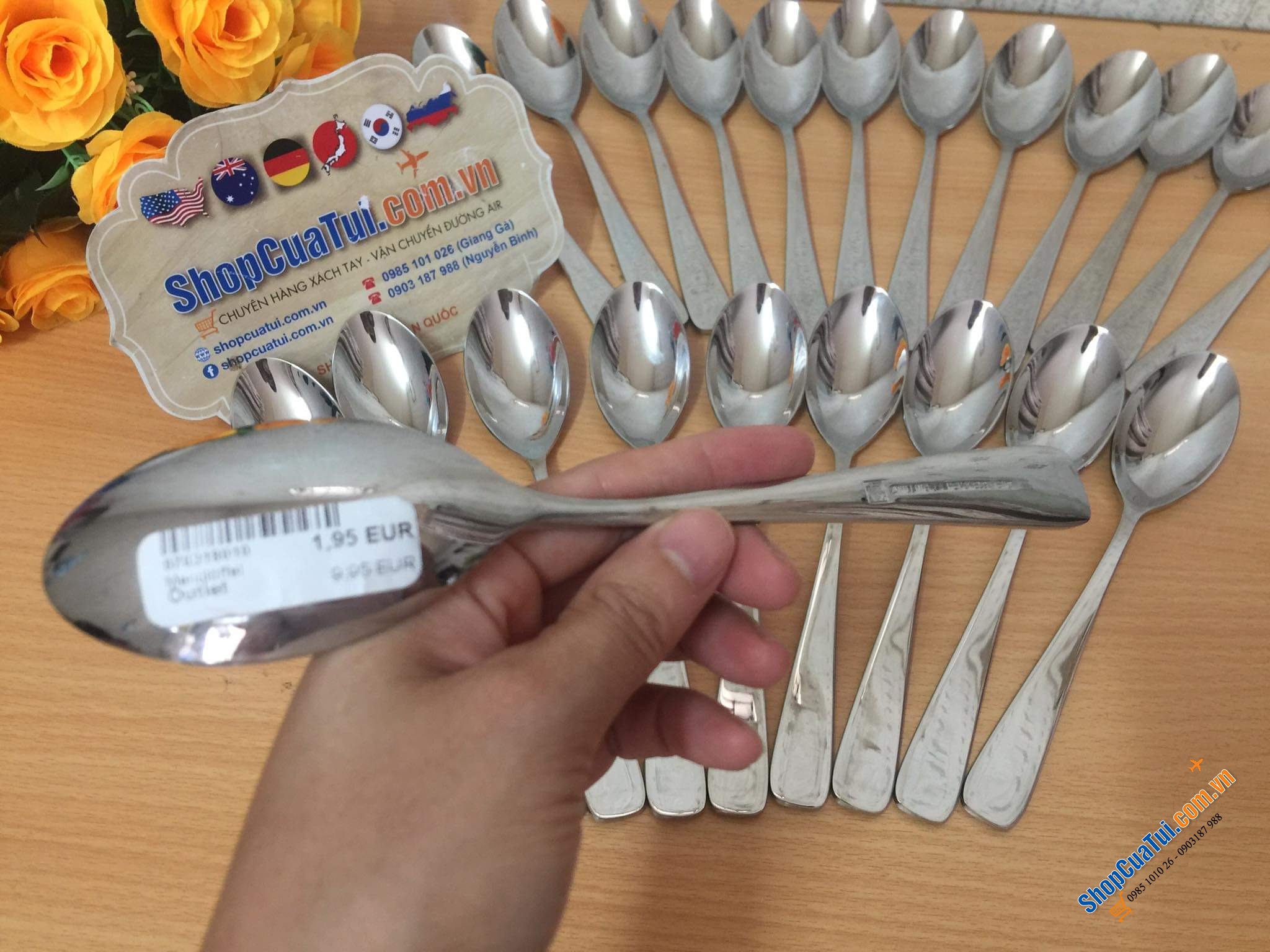 SET 6 THÌA ĂN PHỞ ĂN CƠM ZWILLING