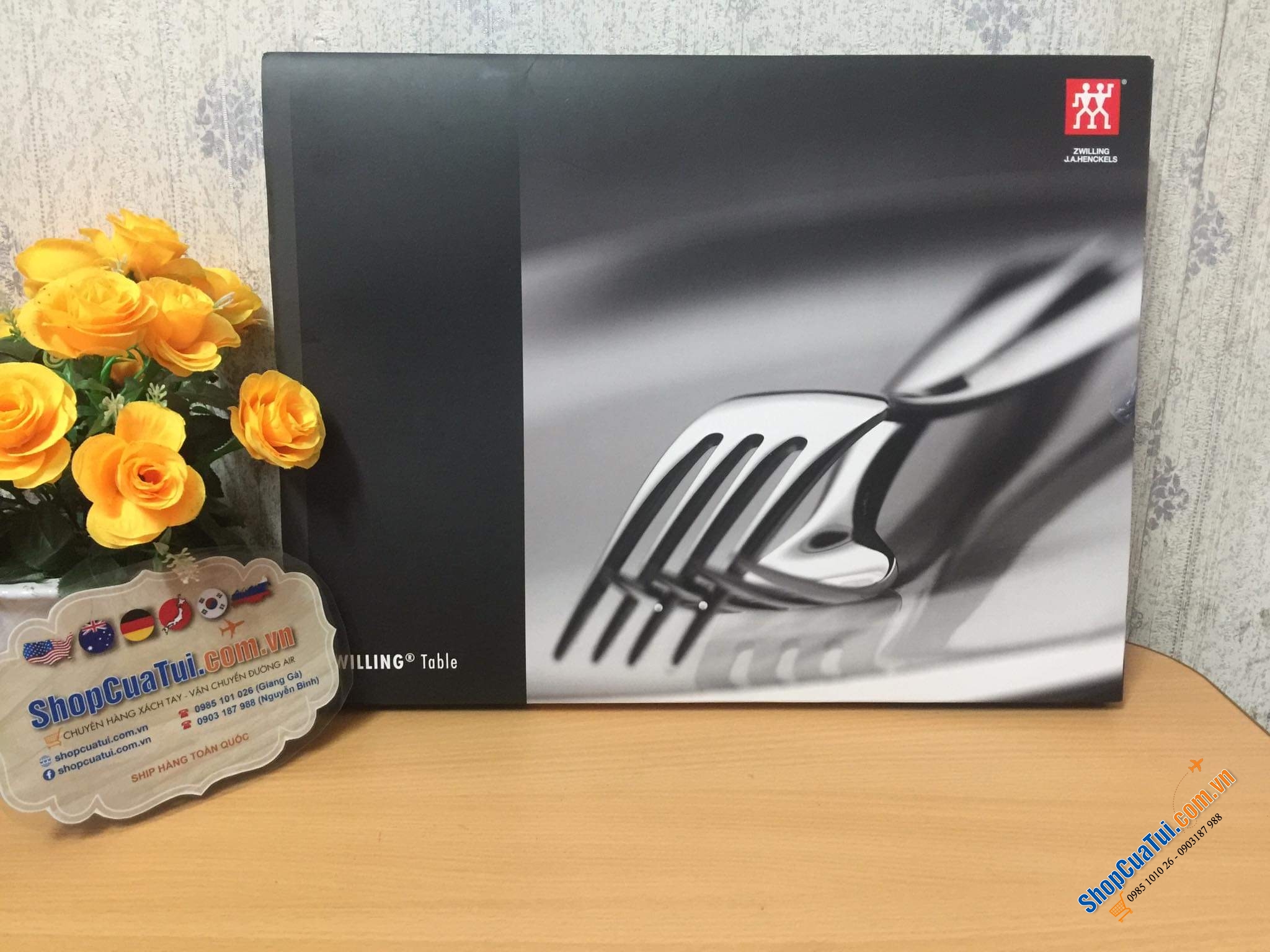 Set dao thìa nĩa Zwilling King 30 món cho 6 người