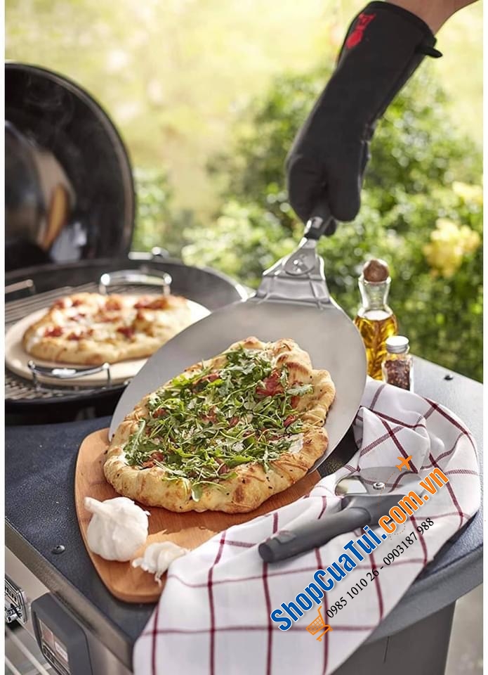 XẺNG XÚC PIZZA WEBER.