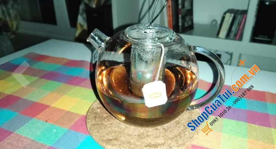 ẤM TRÀ KÈM LÕI LỌC CREANO 1 LIT.