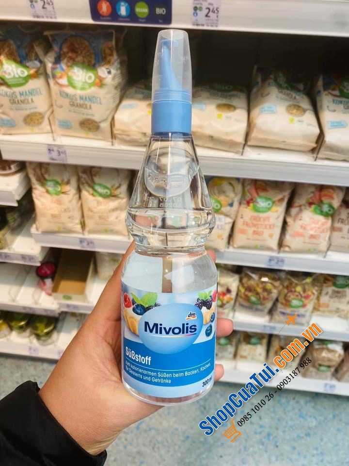 ĐƯỜNG ĂN KIÊNG MIVOLIS DẠNG NƯỚC 300ML