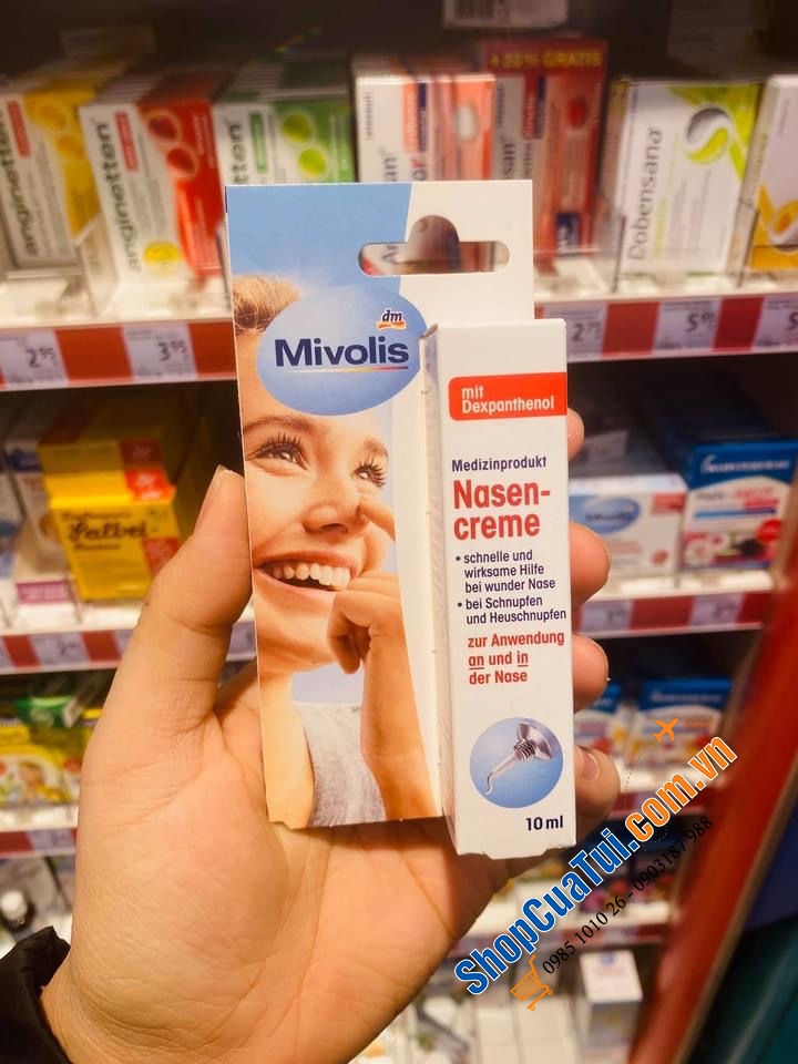 KEM BÔI MŨI MIVOLIS 10ml