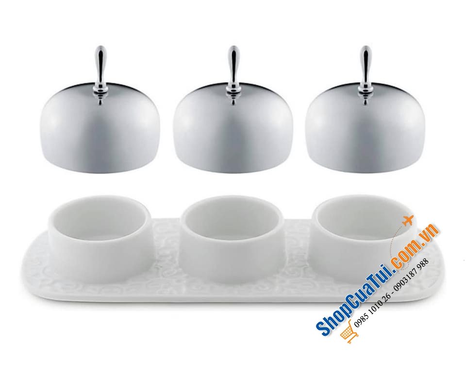 SET 3 ĐỂ MỨT - NƯỚC CHẤM ALESSI.