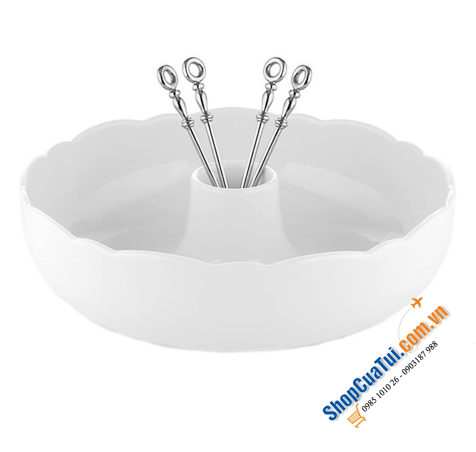 SET KHAY MỨT  KÈM DĨA ALESSI.