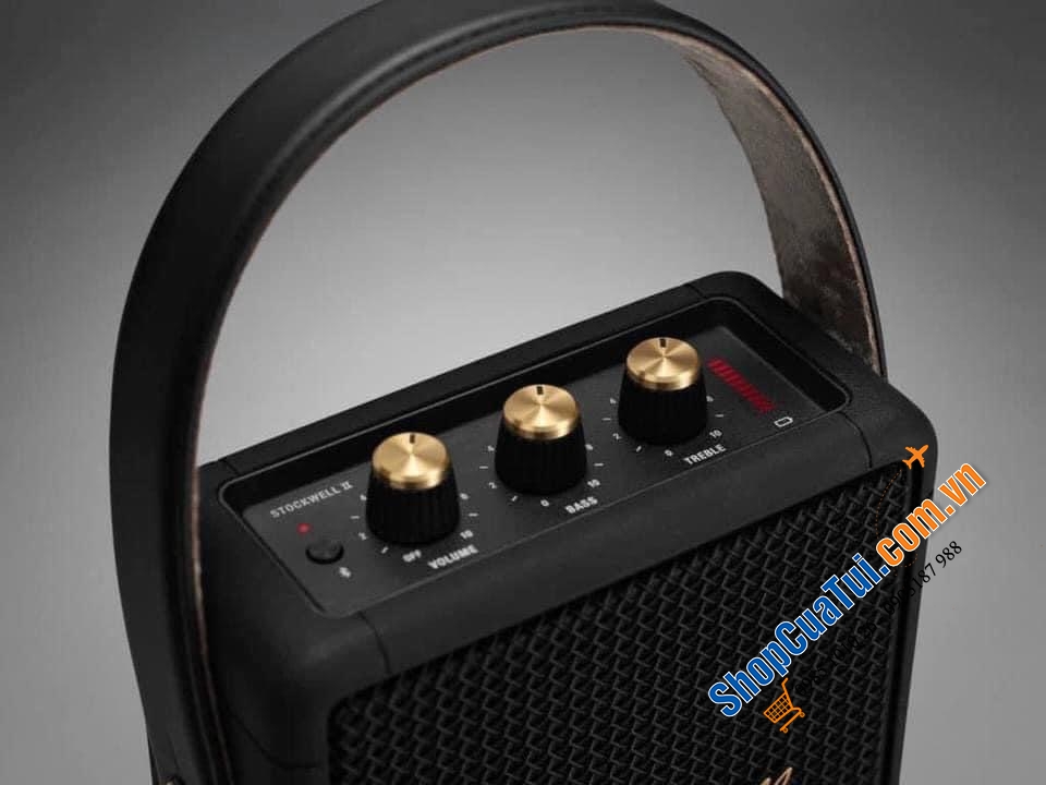 Limited edition Marshall Stockwell 2 black & brass.