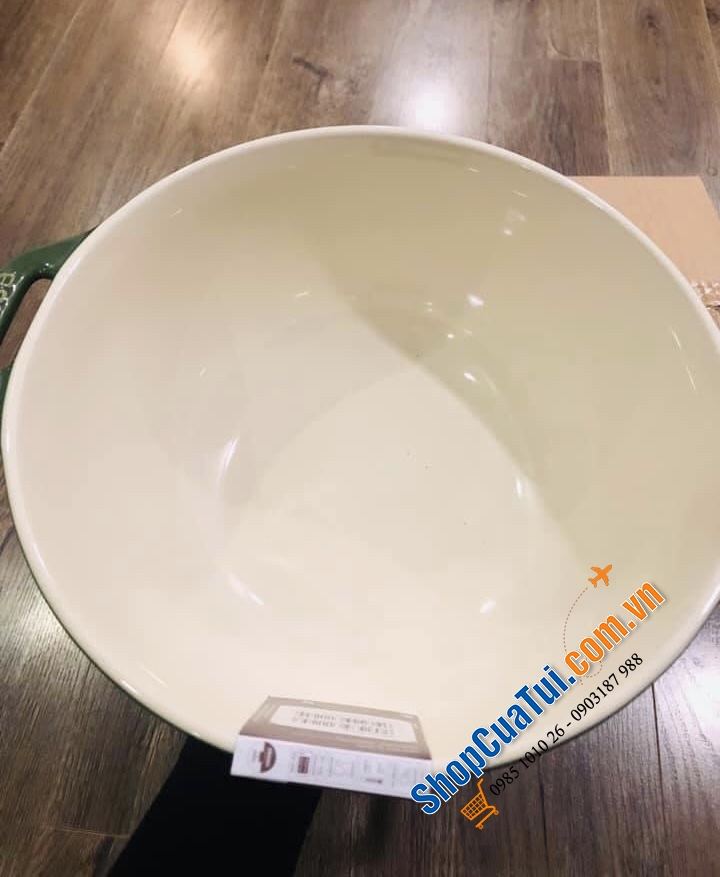 ÂU TO STAUB XANH BASIL PHI 25 cm.