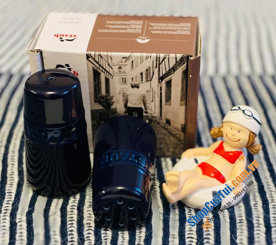 Set gốm tiêu muối Staub xinh yêu lắm.