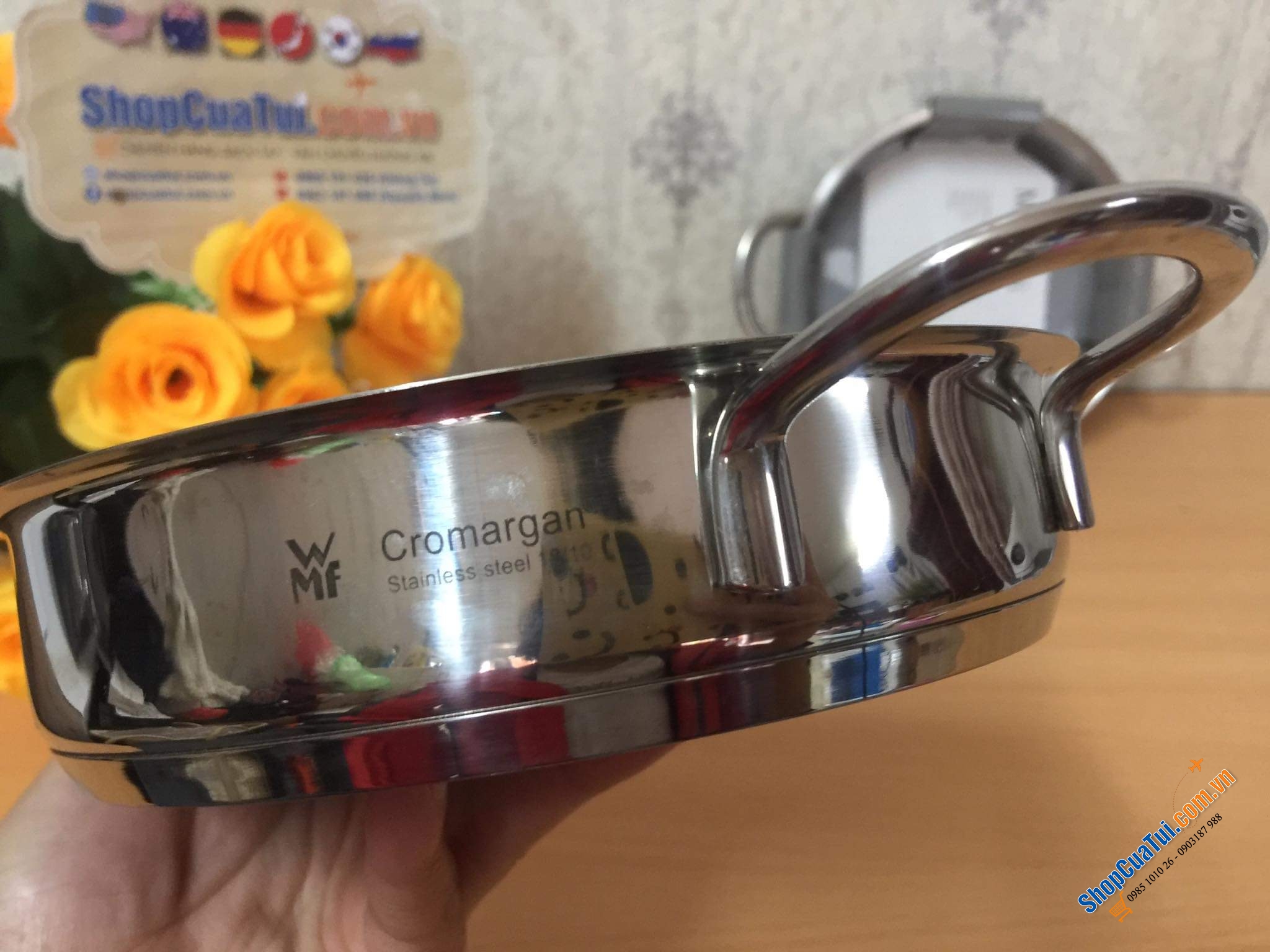 Chảo WMF size xinh 16 cm.